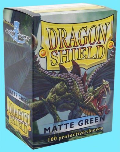 Twilight Creations FFGDSH104 DP Dragon Shields Matte Green