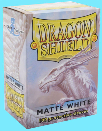Twilight Creations FFGDSH105 DP Dragon Shields Matte White