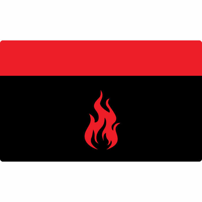 Worthington Games LGNPLM120 Play Mat - Iconic Fire