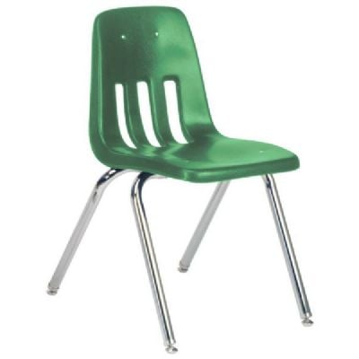 Virco 9018-GRN34 18 in. Classic Classroom Chairs Green 34