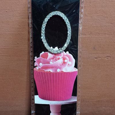 De Yi Enterprise 33016-O Cupcake Monogram Toppers - O