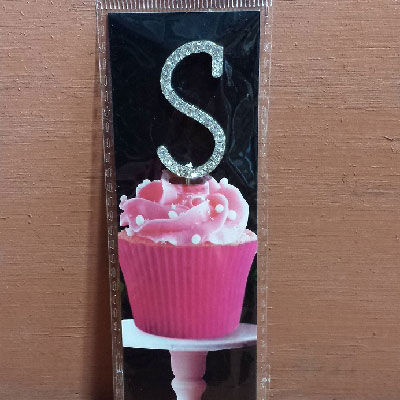 De Yi Enterprise 33016-S Cupcake Monogram Toppers - S