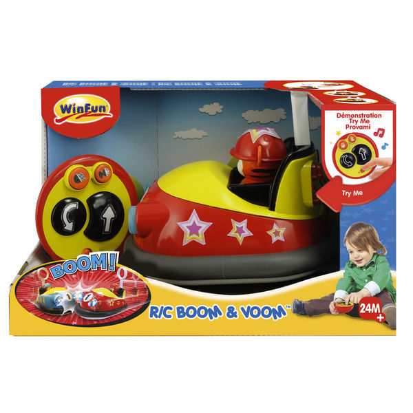 Win 1800WF Remote Control Boom & Voom Bumper Car