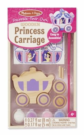 Melissa And Doug 9519 DYO Princess Carriage