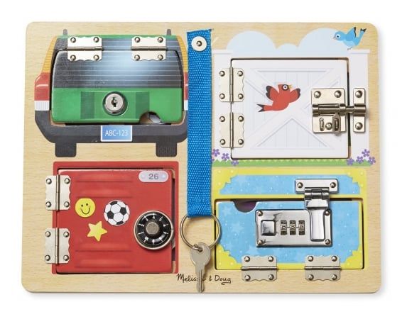 Melissa And Doug 9540 Locks & Latches Board