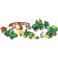 Tomy International Farm Set Toy 20 Piec John Deer 34984 Pack Of 2