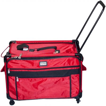 Tutto 9228XXL-RED Machine On Wheels Case - Red