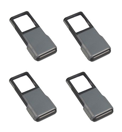Carson Optical PO-55MU MiniBrite 5x LED Lighted Slide-Out Aspheric Magnifier With Protective Sleeve