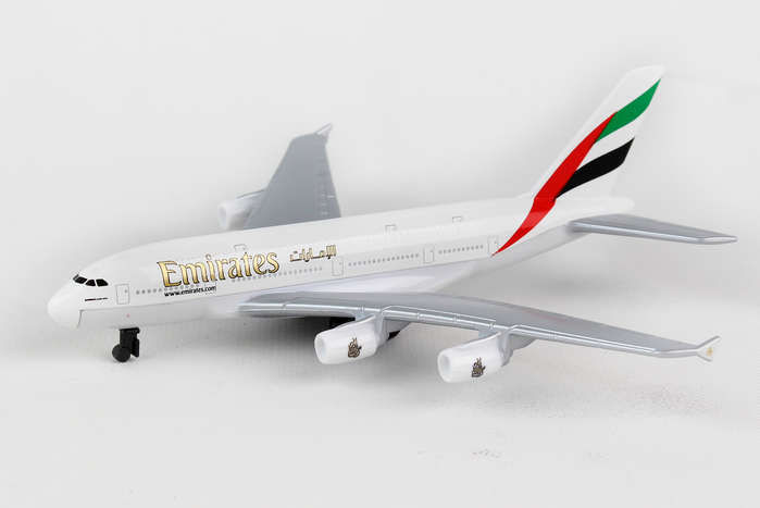 emirates toy airplane