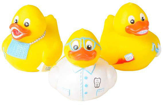 assorted rubber ducks