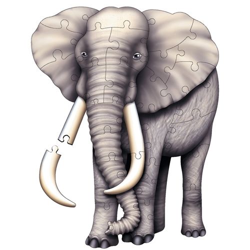 Platapilla USA PPAFL020 Elephant Floor Puzzle