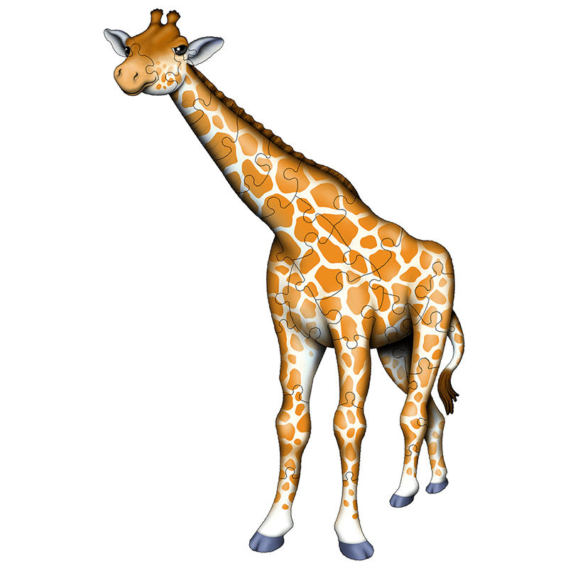 Platapilla USA PPAFL024 Giraffe Floor Puzzle