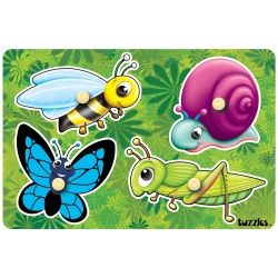 Platapilla USA PPAKN2X3029 Garden Peg Puzzle