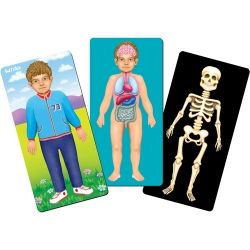 Platapilla USA PPAL3001 My Body Layered Puzzle