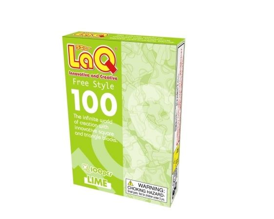 LaQ LAQ000484 Free Style 100 - Lime - 2.19 oz.