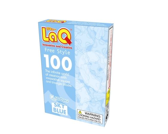 LaQ LAQ000477 Free Style 100 - Sky Blue - 2.19 oz.