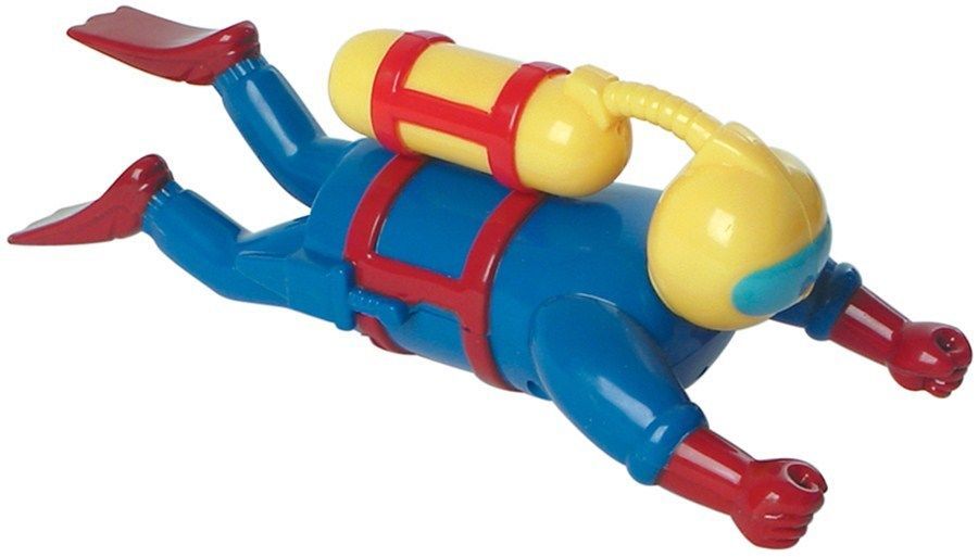 Toysmith 63338 Wind-Up Scuba Diver&#44; 7.5 in.