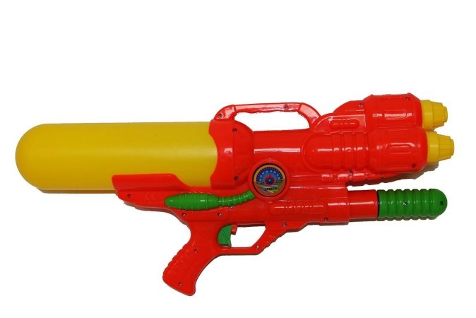 Sintechno S-ARM351OR 19 in. Long 3 Noozles Water Gun with Pump Action - Orange