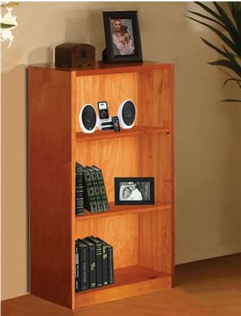 American Furniture Classics 2186 42 in. Bookshelf Shelves&#44; Honey - 42 x 26 x 10 in.