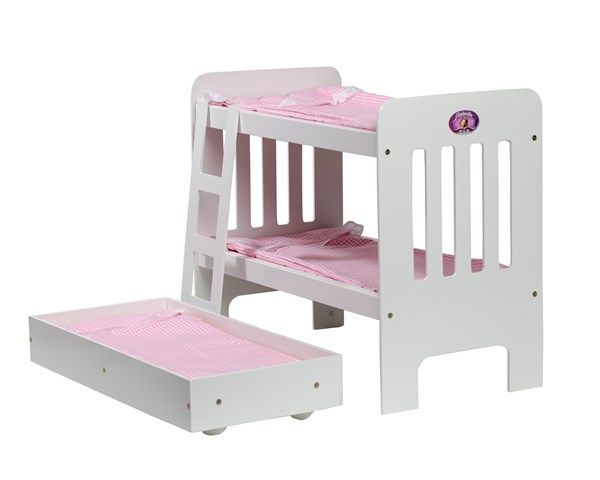 doll bunk bed with trundle