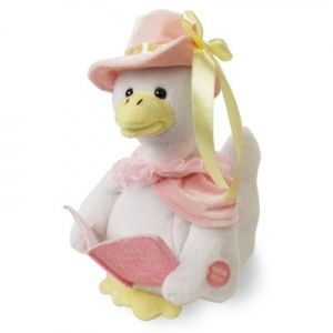 PBC International G1004 Goodnight Goose Plush Toy&#44; Pink