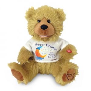 PBC International G1072 Noah Bedtime Bear Plush Toy