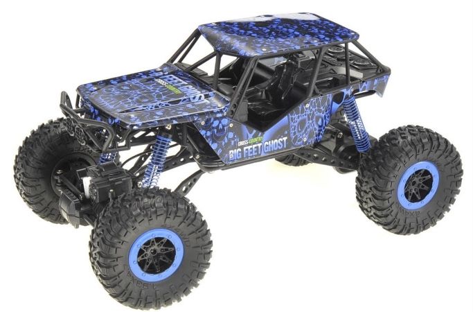 AZ Import MC001 Blue 1-10 2.4G 4WD Rally Rock Crawler Car&#44; Blue