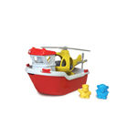 Green Toys 230555 Bath & Water Play Rescue Boat & Helicopter