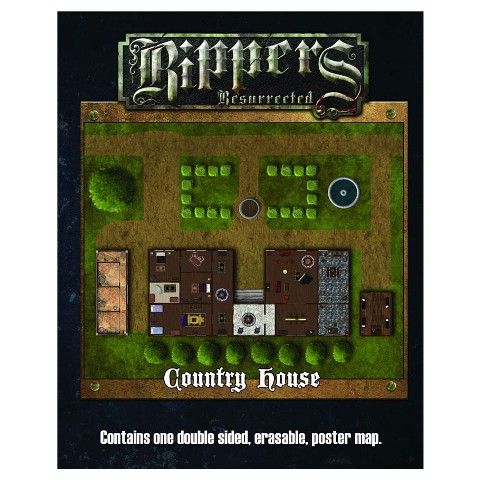 Studio 2 Publishing S2P10324 Savage Worlds Rippers Resurrected-M1 Castle Dracula & Country House