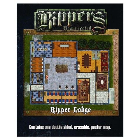 Studio 2 Publishing S2P10326 Savage Worlds Rippers Resurrected-M3 World of Rippers & Lodge