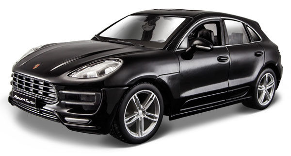 BBurago BBU21077BK Porsche Macan&#44; Black