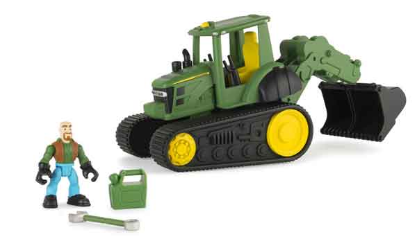 john deere scoop tractor