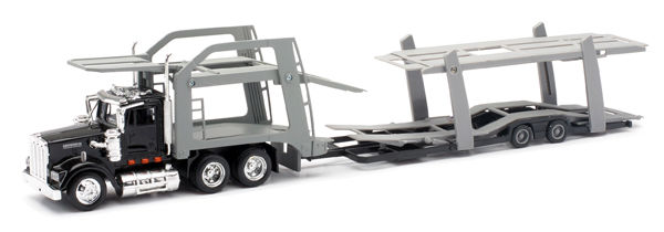 New-Ray NEW15213 Kenworth W900 - Double Auto Carrier- O Scale