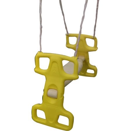 Troxel 490FF65503T Rocket Rider Tandem Swing Assembly - Yellow & Ivory