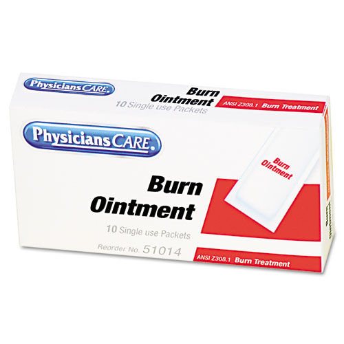 First Aid Kit Refill Burn Cream Packets, 12/Box