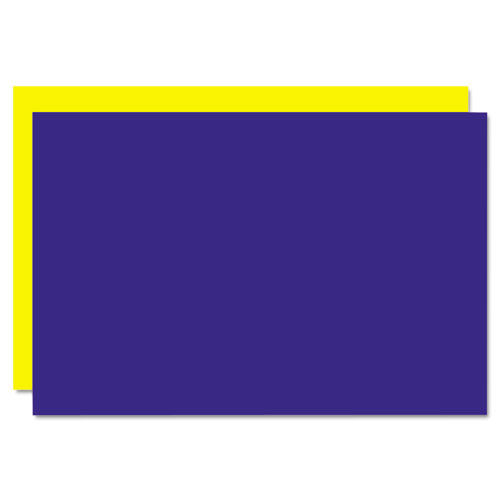 Too Cool Foam Board, 20x30, Blue/Yellow, 5/Carton