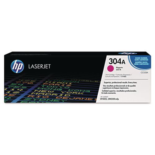 HP 304A, (CC533A-G) Magenta Original LaserJet Toner Cartridge for US Government HP 304A, (CC533A-G) Magenta Original LaserJet Toner Cartridge for US Government