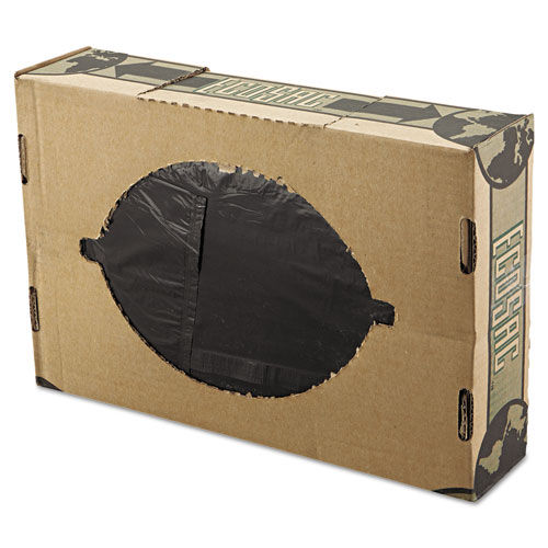 Linear Low-Density Ecosac, 38 x 60, 55-gal, 1.54 Mil, Black, 100/Case