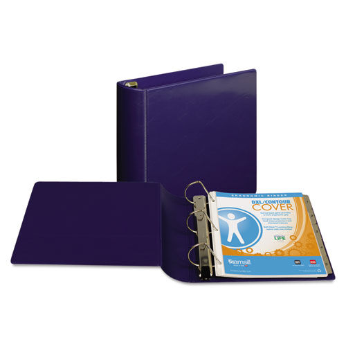 Top Performance DXL Angle-D View Binder, 3" Capacity, Dark Blue