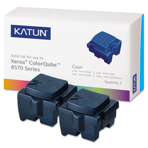 Compatible 108R00926 Solid Ink Stick, 4400 Page-Yield, Cyan