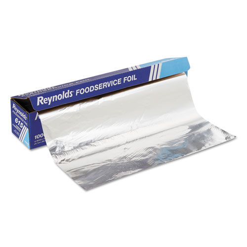 Standard Aluminum Foil Roll, 18" x 1000 ft, Silver