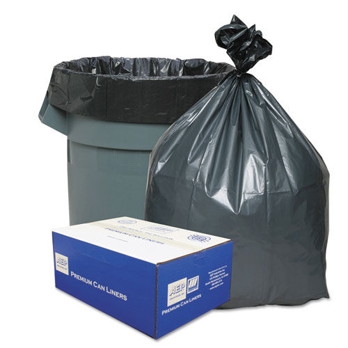 Can Liner, Super Hexene Resin 30gal, 1.35 Mil, 30 x 36, 100/Carton