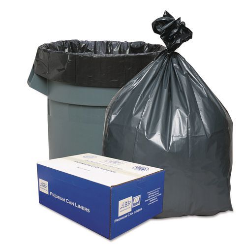 Can Liner, Super Hexene Resin 31-33gal, 1.35 Mil, 33 x 40, 100/Carton