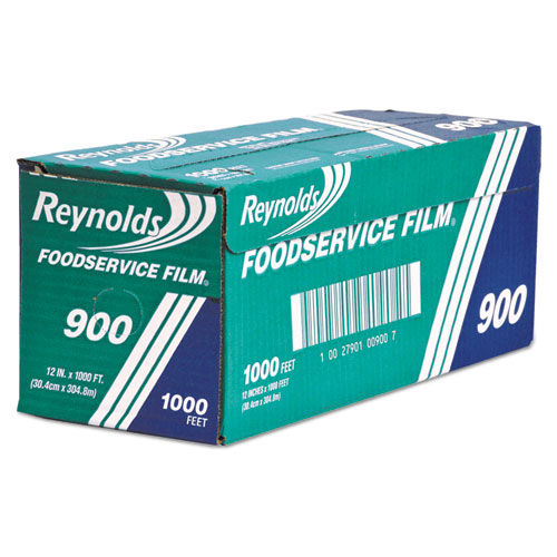 Continuous Cling Food Film, 12 in x 1000 ft Roll, Clear