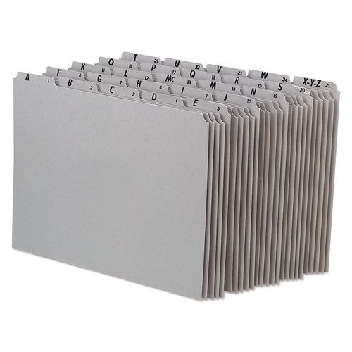 Recycled Top Tab File Guides Alpha 1 5 Tab Pressboard | Desertcart