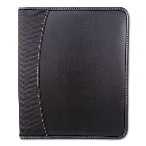Writing Case, 9 x 11 x 1, Black, Leather