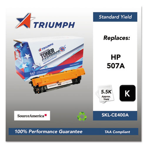 751000NSH1278 Remanufactured CE400A (507A) Toner, 5,500 Page-Yield, Black 751000NSH1278 Remanufactured CE400A (507A) Toner, 5,500 Page-Yield, Black