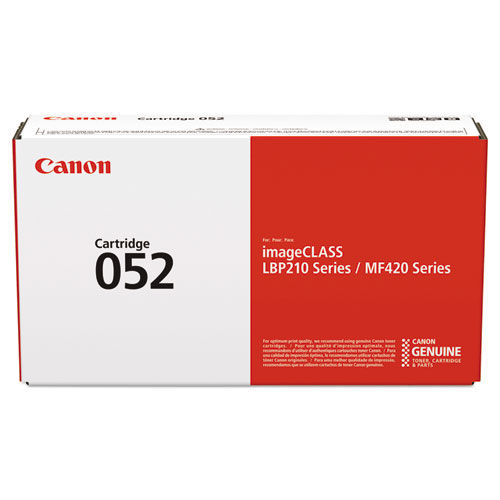 2199C001 (052) Toner, 3100 Page-Yield, Black