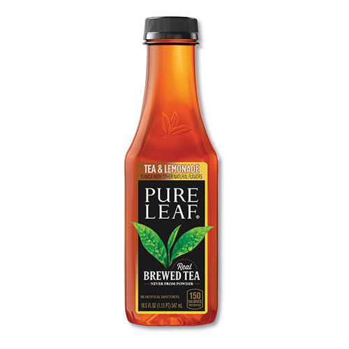 Iced Tea, Lemon, 18.5 oz Bottle, 12/Carton