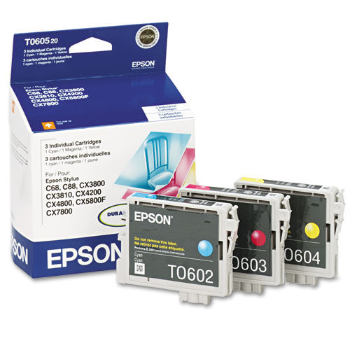 T060520-S (60) Ink, 1,350 Page-Yield, Cyan/Magenta/Yellow T060520-S (60) Ink, 1,350 Page-Yield, Cyan/Magenta/Yellow